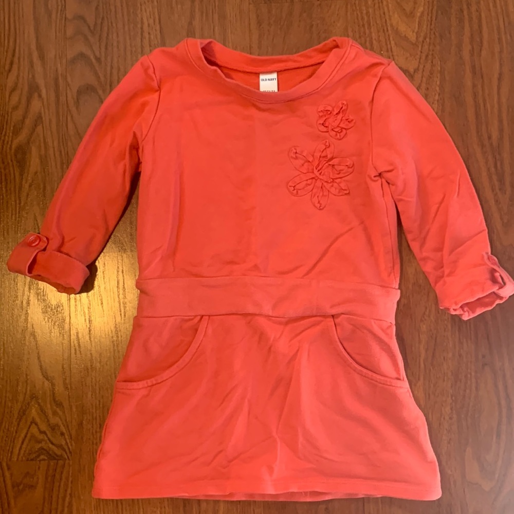 5T Old Navy Cotton Sweatshirt Tunic Dress
